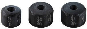 3 Piece Axle Hammer Nut Set