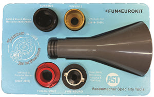 5 Piece Euro Oil Funnel Kit