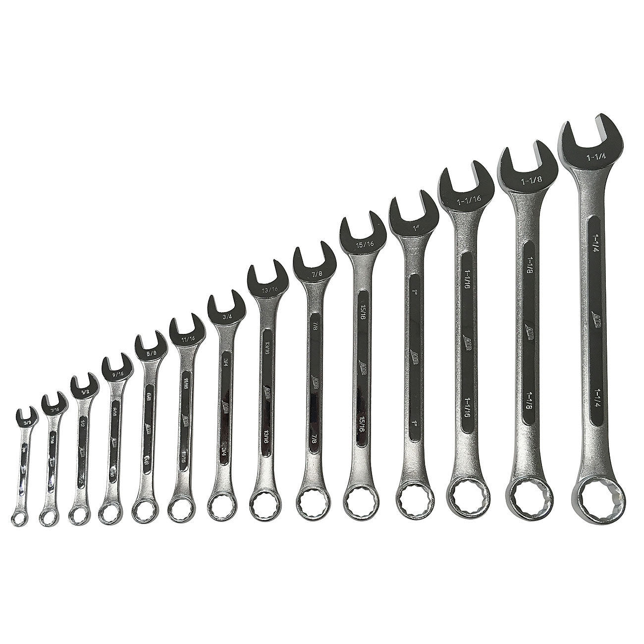 14 Pc. SAE Raised Panel Combination Wrench Set