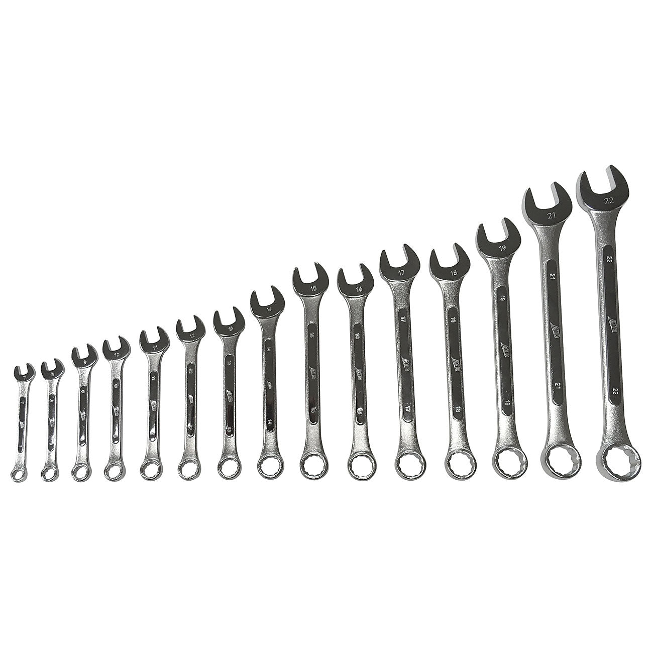 15 Pc. Raised Panel Wrench Set - Metric