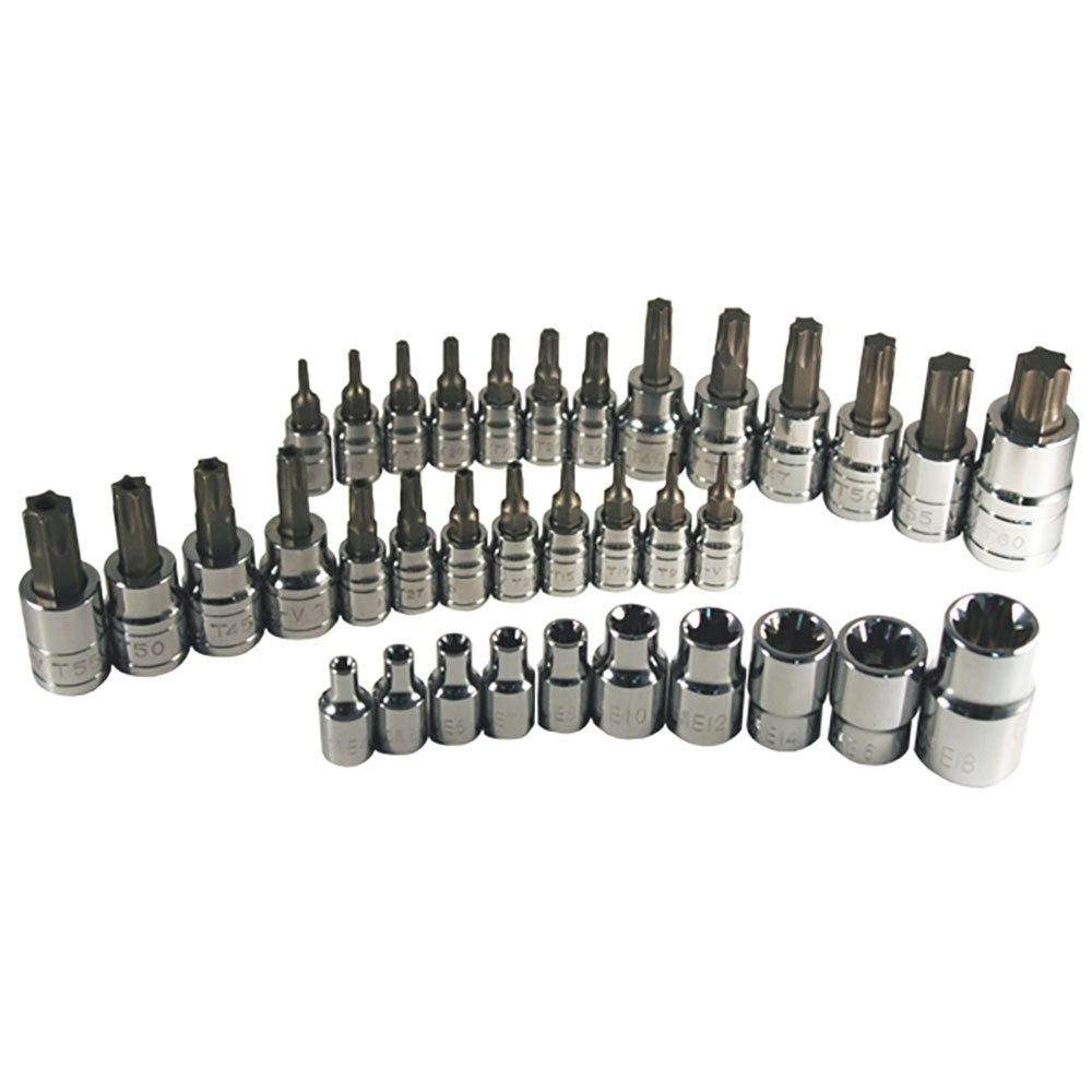 35 Pc. Star Bit Socket Set