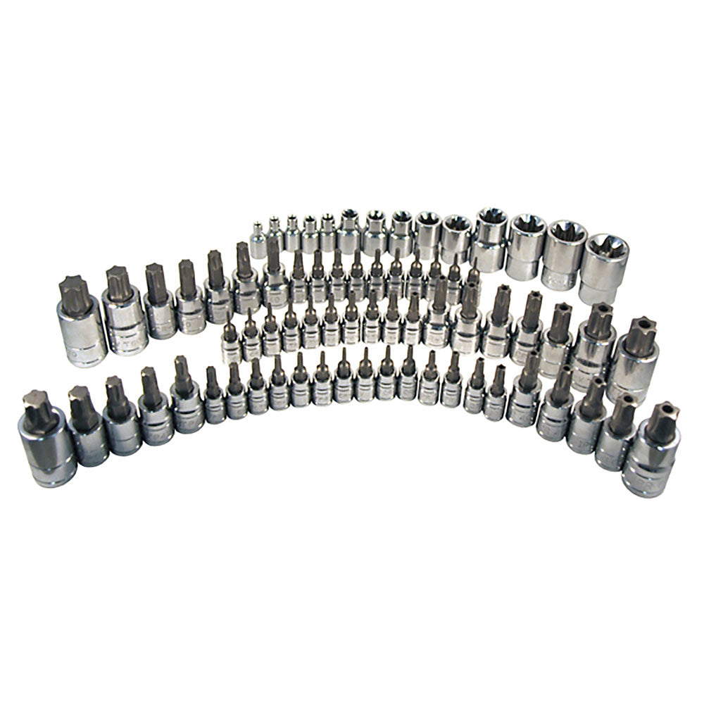 72 Pc. Master Star Bit Socket Set