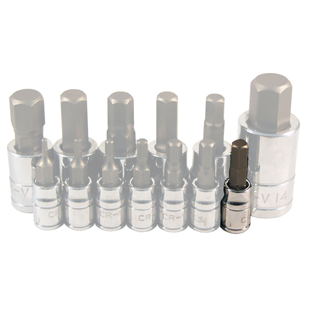 6mm Hex Bit Socket, 1/4