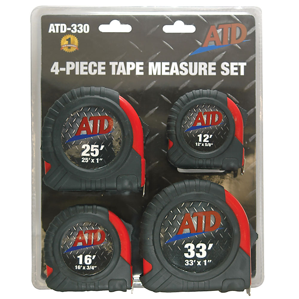 4 Pc. SAE Tape Measure Set