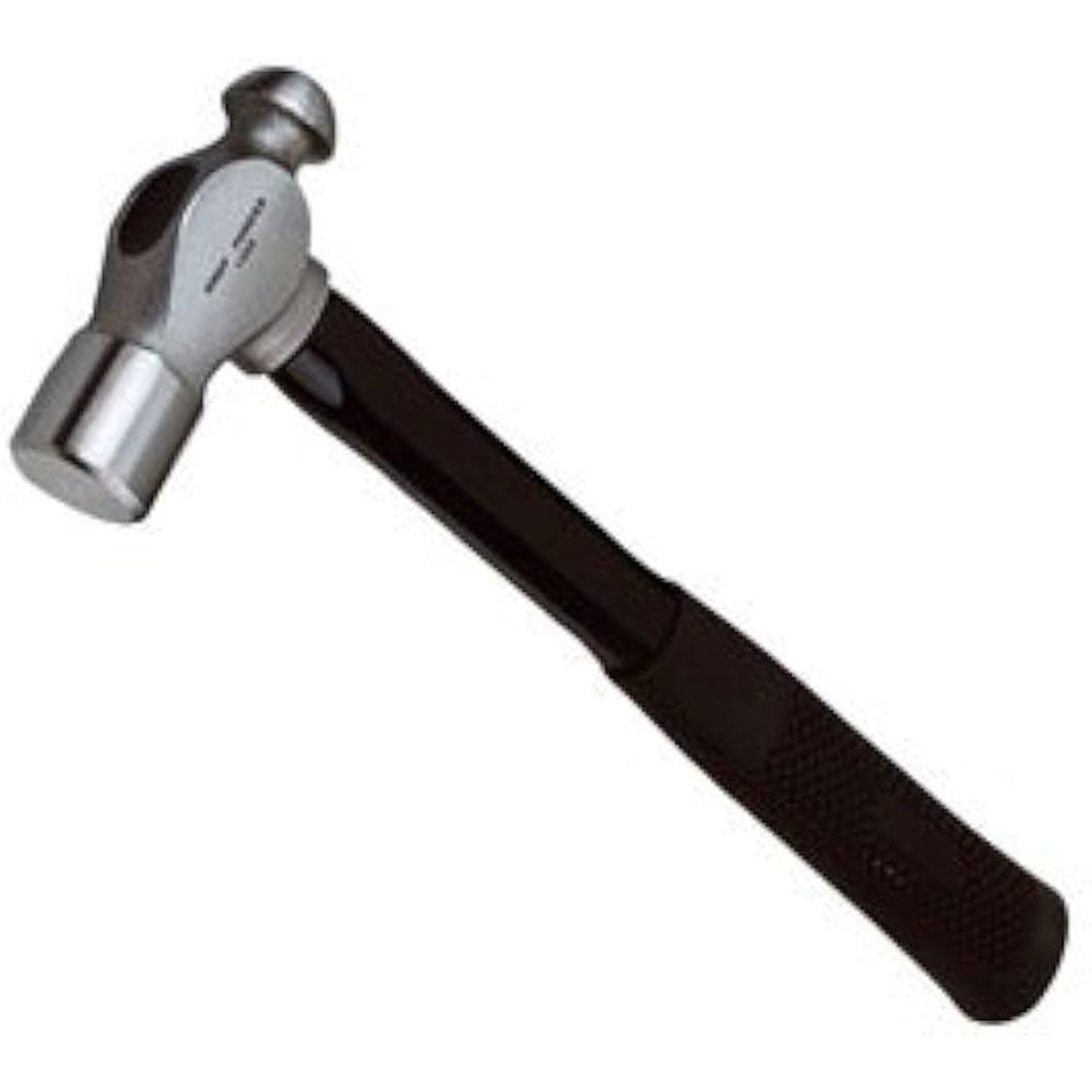 Ball Pein Hammr w/ Fiberglass Handle, 12oz