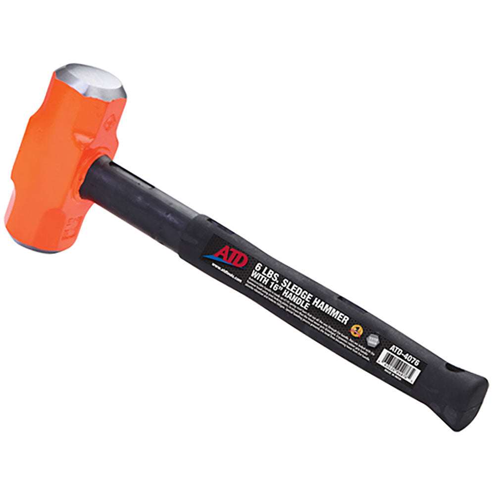 Sledge Hammer, 6lb, Handle 16