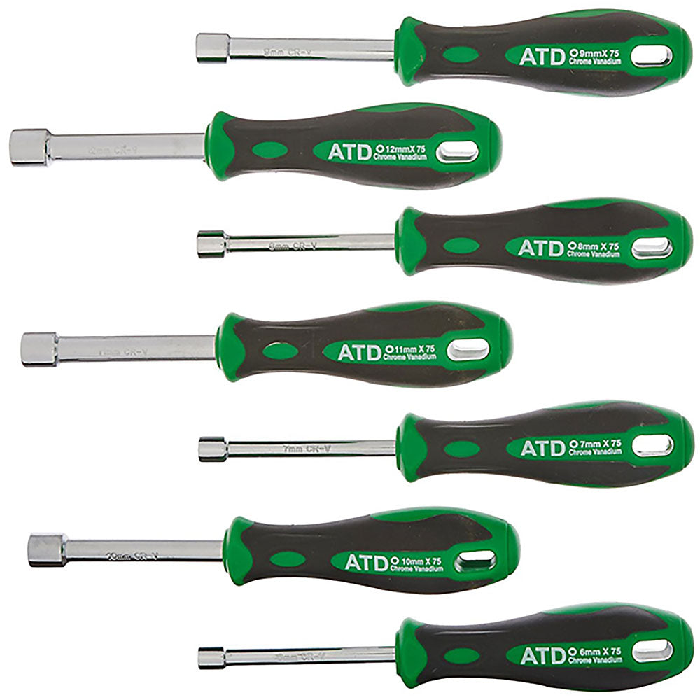 Metric Nut Driver Set, 7 pc.