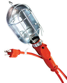 Heavy Duty Incandescent Utility Light With 50 Cord