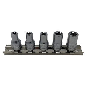 5 Pc. 5 Pt. EPR Torx Plus Socket Set - 1/4IN Dr.