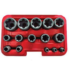 15 Pc. EP Torx Plus Socket Set