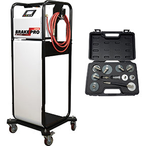 Brake-Pro Electric Pressure Brake Bleeder w/ Adapters - 60L