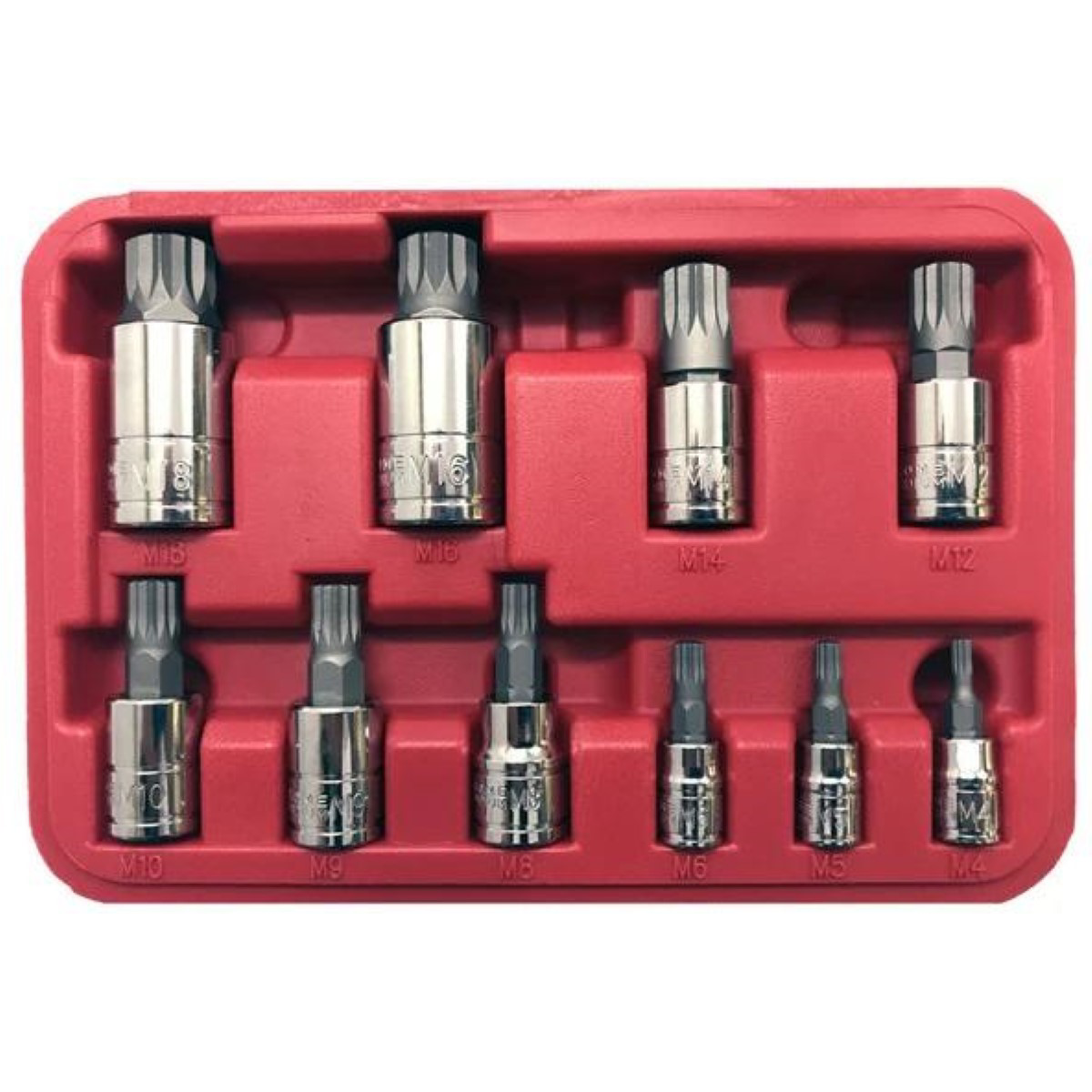 CTA Manufacturing 10 Piece XZN Socket Set