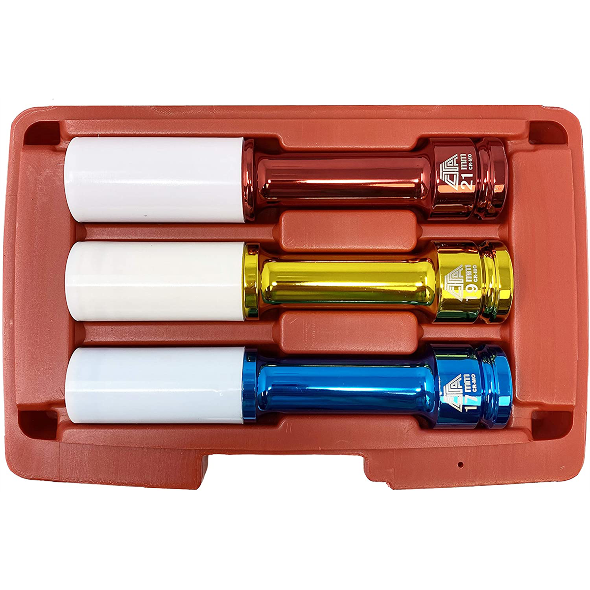 CTA Manufacturing 3 Piece Extended Lug Nut Socket Set