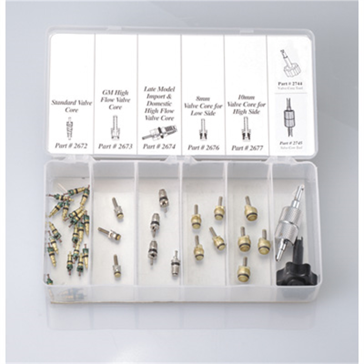 FJC VALVE CORE ASSORTMENT