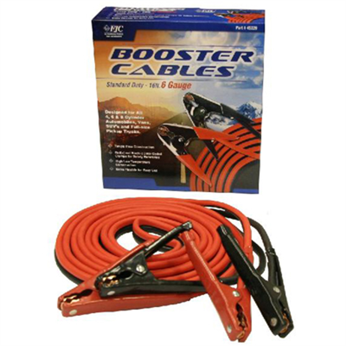 FJC 6 Ga 16ft 500 Amp Clamp