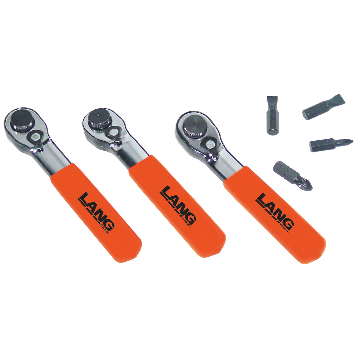 Lang Tools (Kastar) 7PC Fine Tooth Ratchet Bit Wr. Set