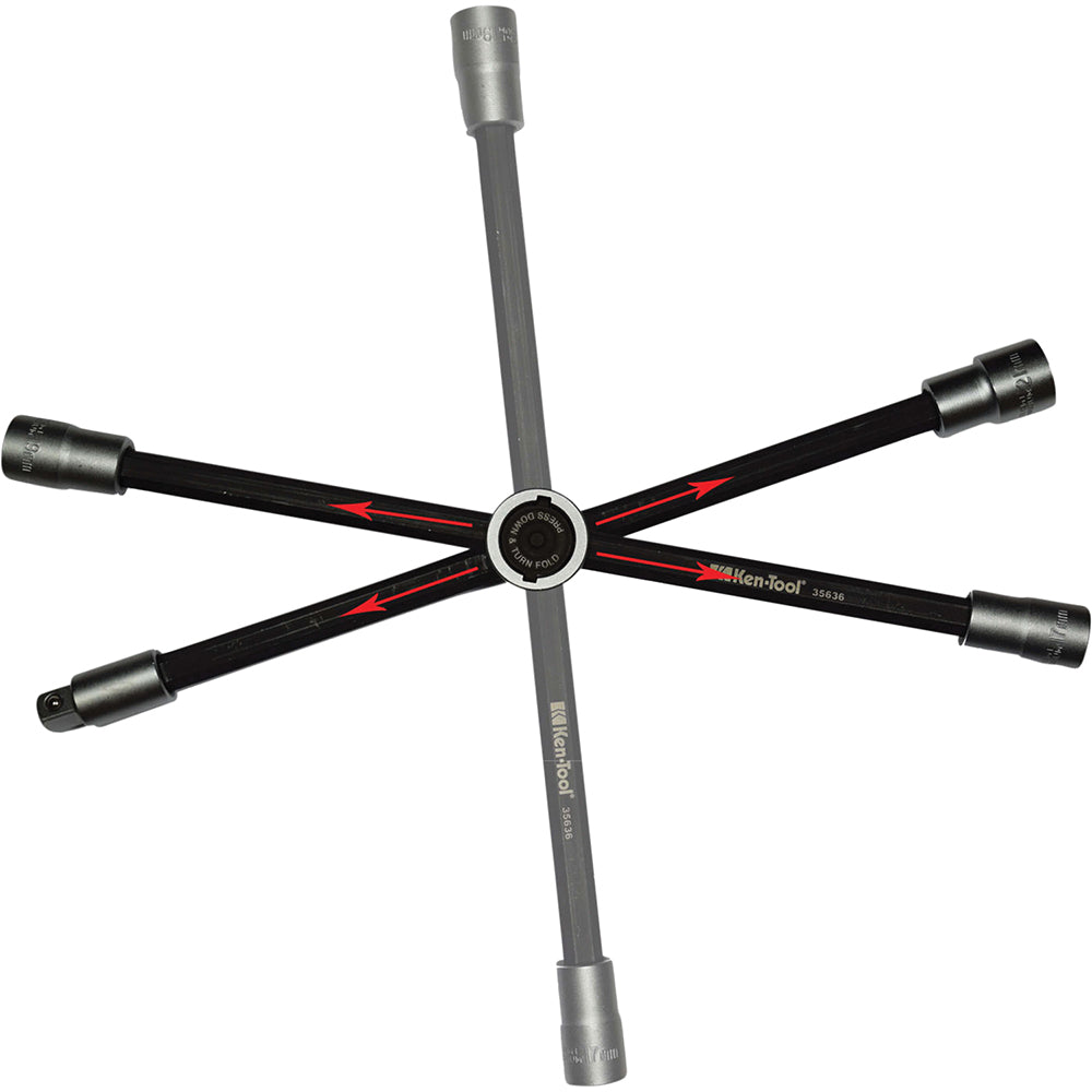 Stow & Go 4-Way Lug Wrench