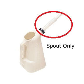 White Spout & Threaded Collar