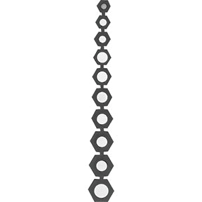 10 Pc. Magnetic Socket inserts (Metric)