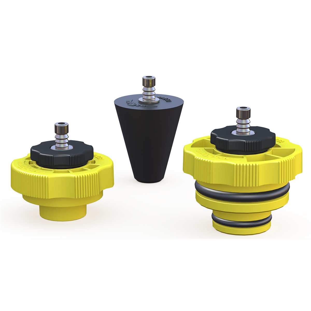 Mityvac Power Steering Air Bleed 3 Adapter Kit - Universal, GM and Ford
