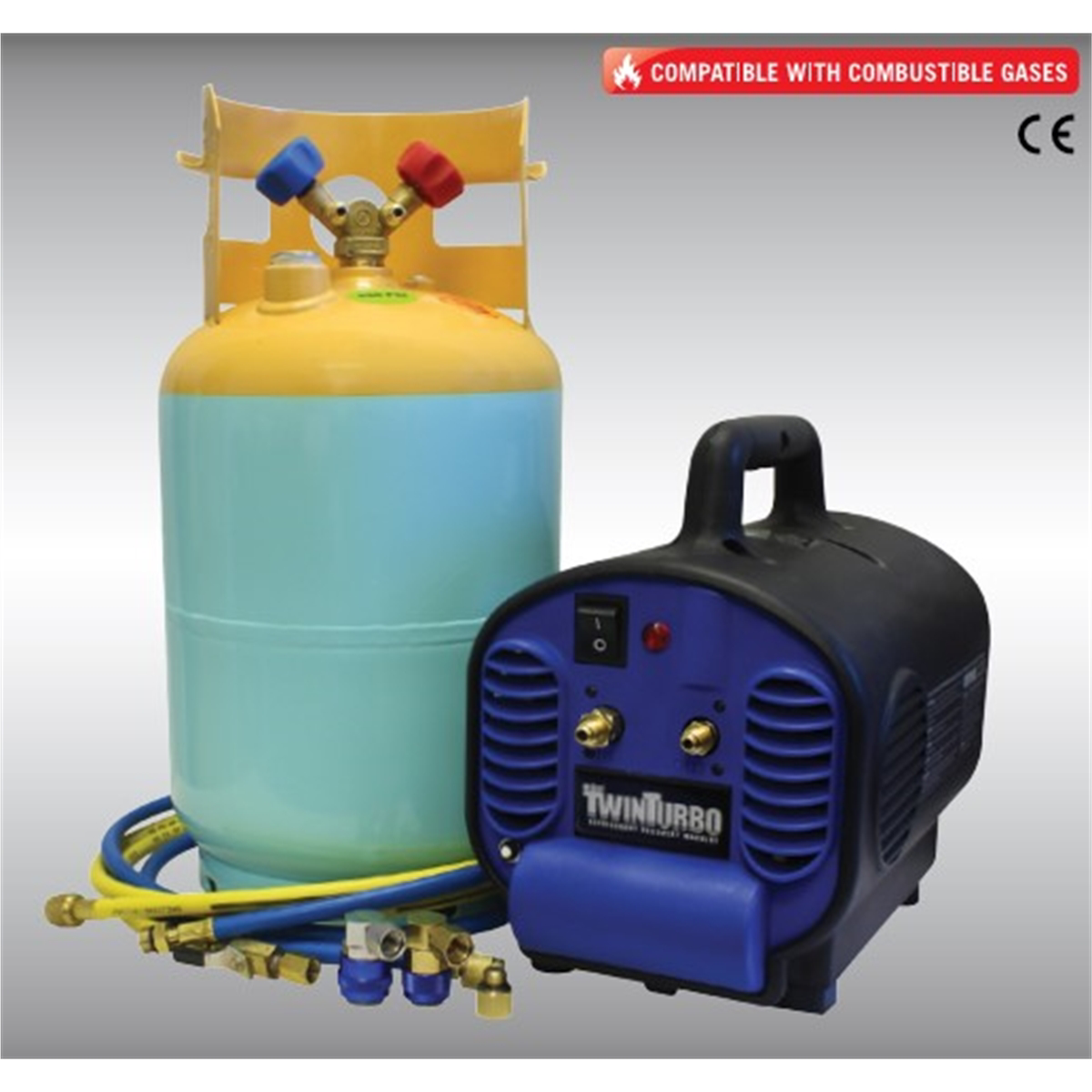 Mastercool 134A / 1234YF contaminated gas removal machine