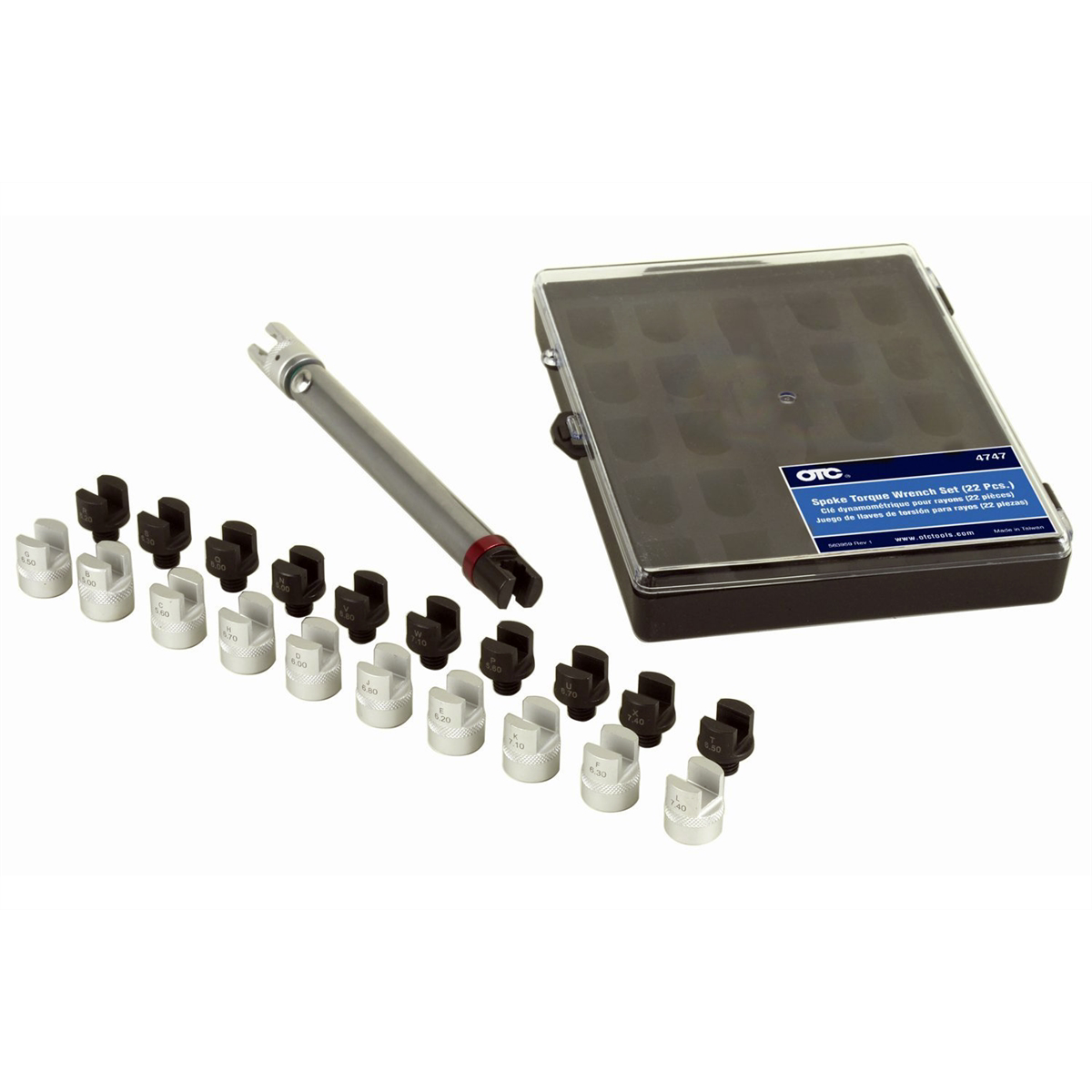 OTC Spoke Torque Wrench Set, 22 Piece