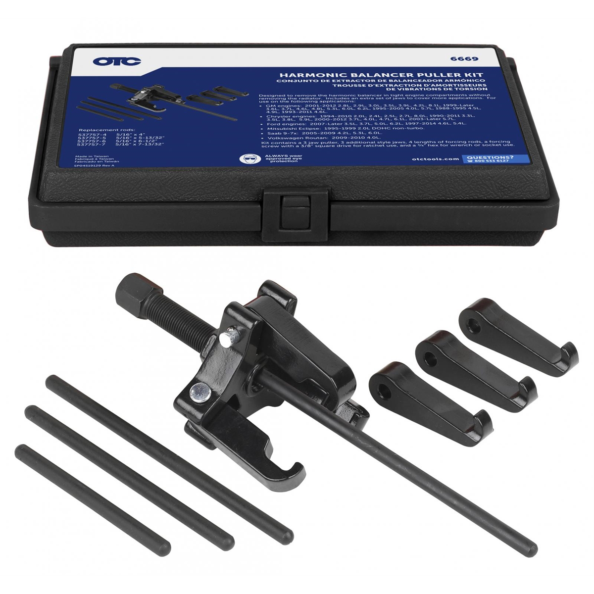 OTC Harmonic Balancer Puller Kit