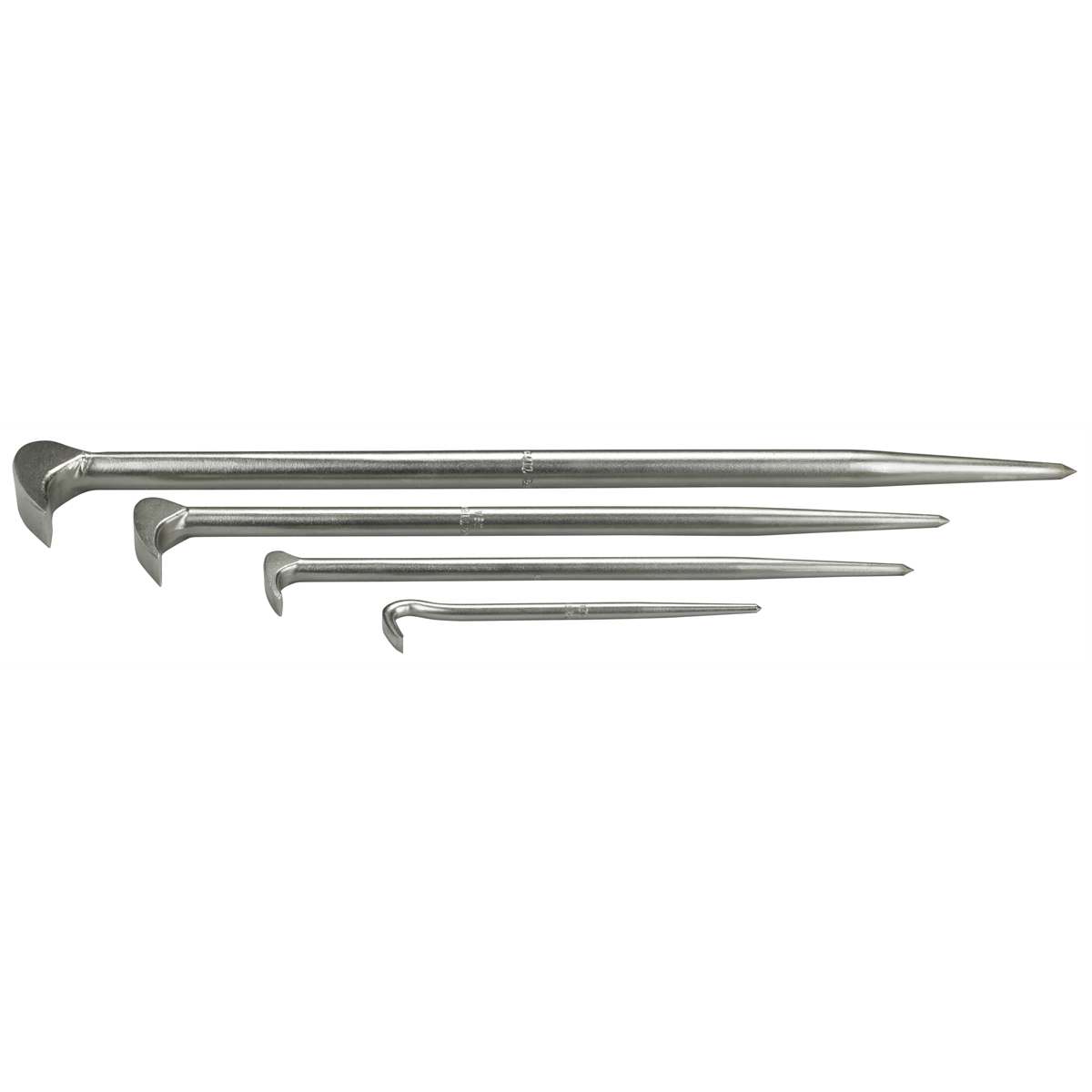OTC 4 Piece Rolling Head Pry Bar Kit