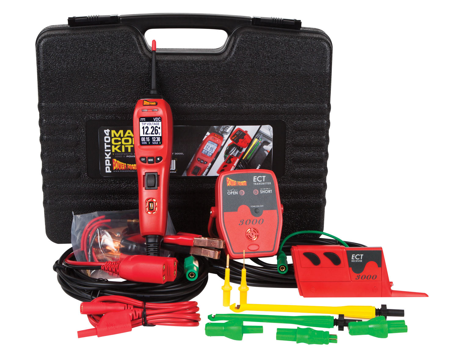 Power Probe 4 Master Combo Kit, Red