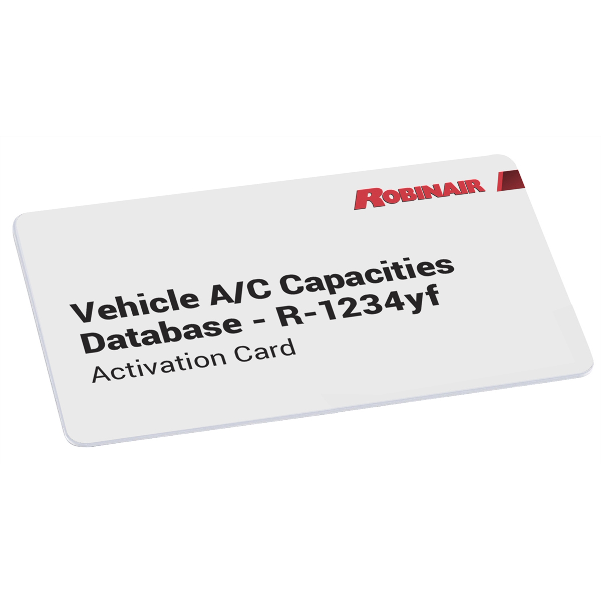 Robinair R1234yf Vehicle A/C Capacities Database - 2020