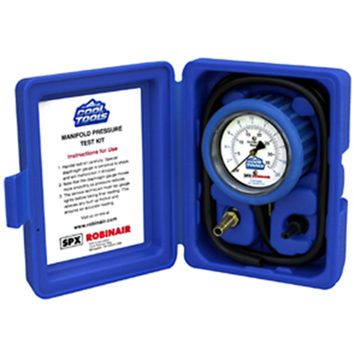Robinair Gas Manifold Pressure Test Kit, 0-35