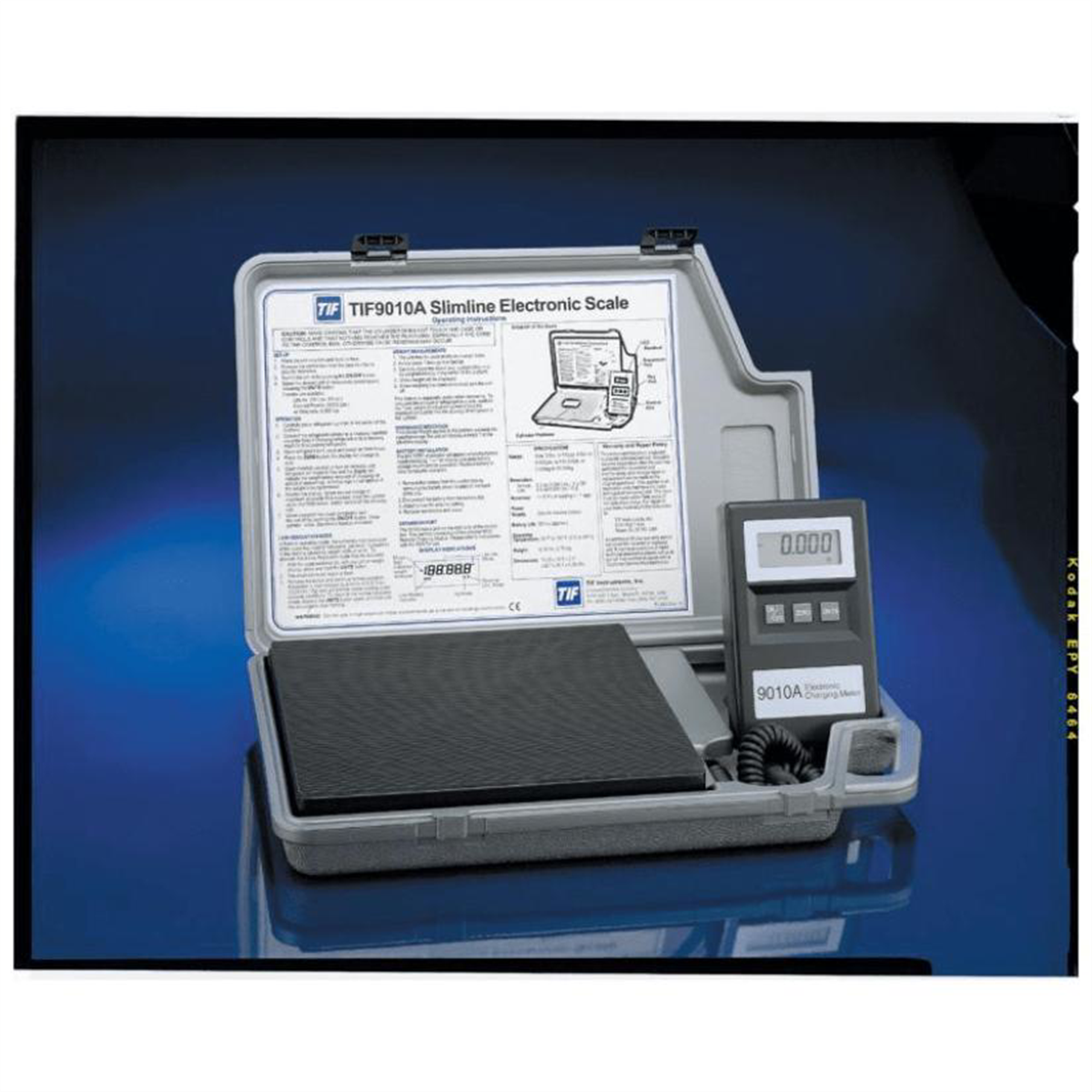 Robinair SLIMLINE ELECT CH'G/REC'VY SCALE