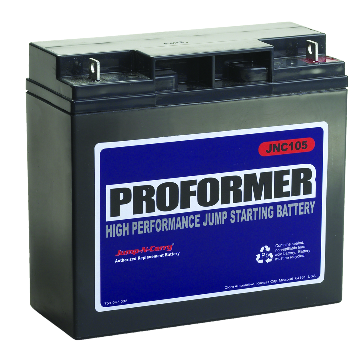 Clore Automotive Clore Proformer - Replacement Battery for JNC4000/JNC660/JNC770/JNCAIR