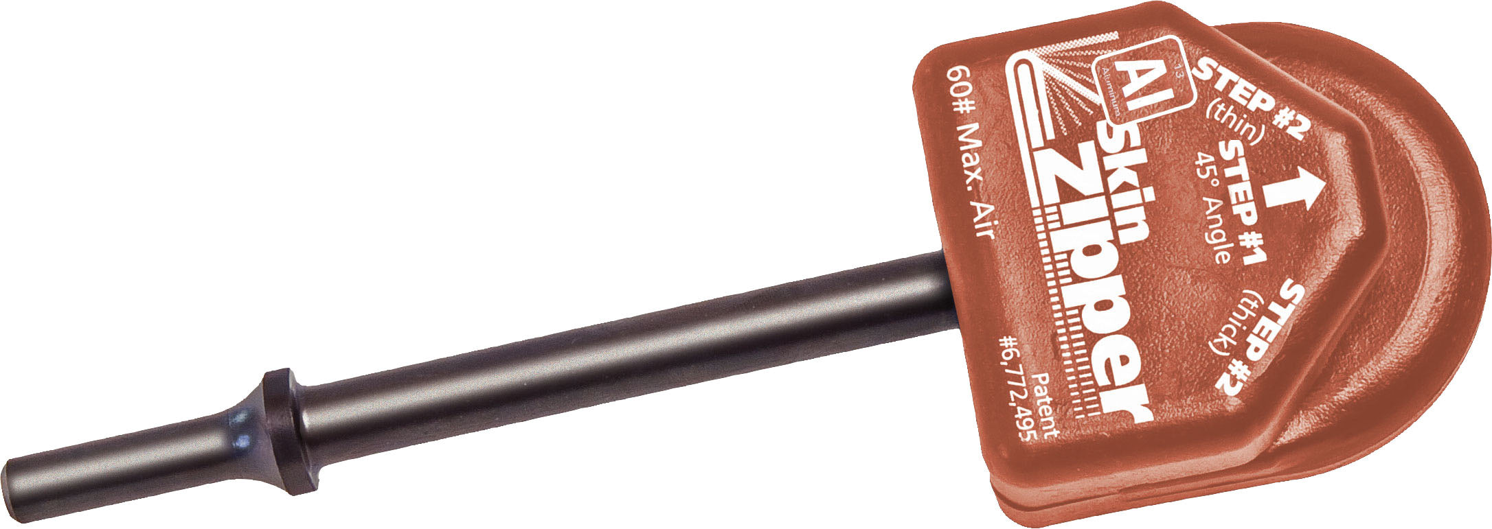 Al Skin Zipper Aluminum Door Skinning Tool