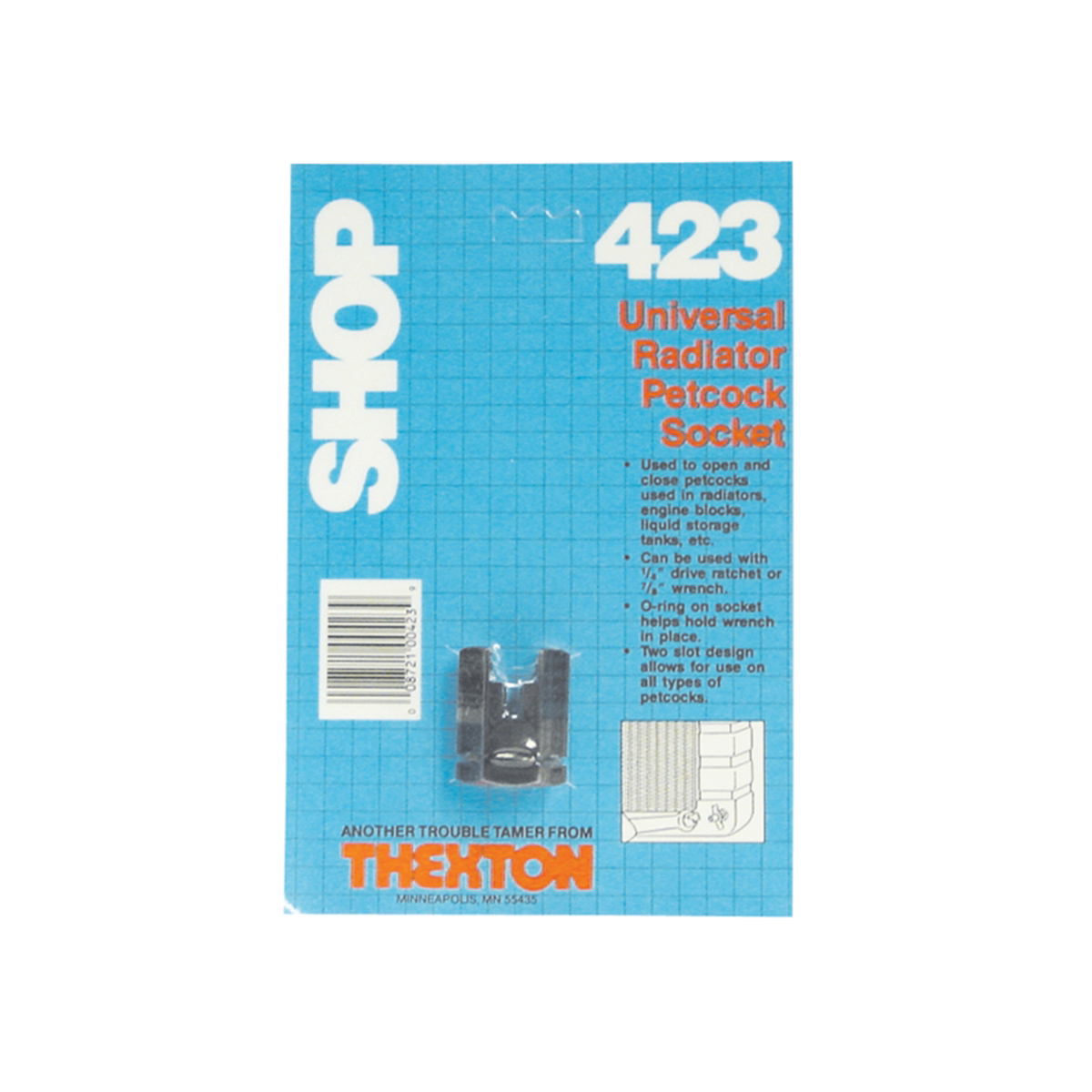 Thexton Socket 7/8 1/4D Extension TRX