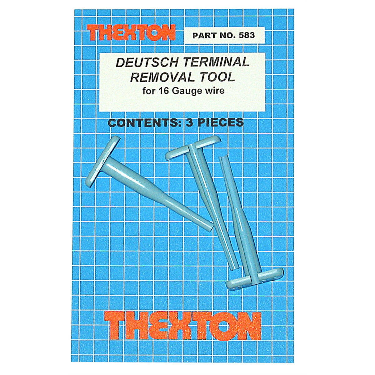 Thexton Deutsch Terminal Removal Tools for 16 gauge wire