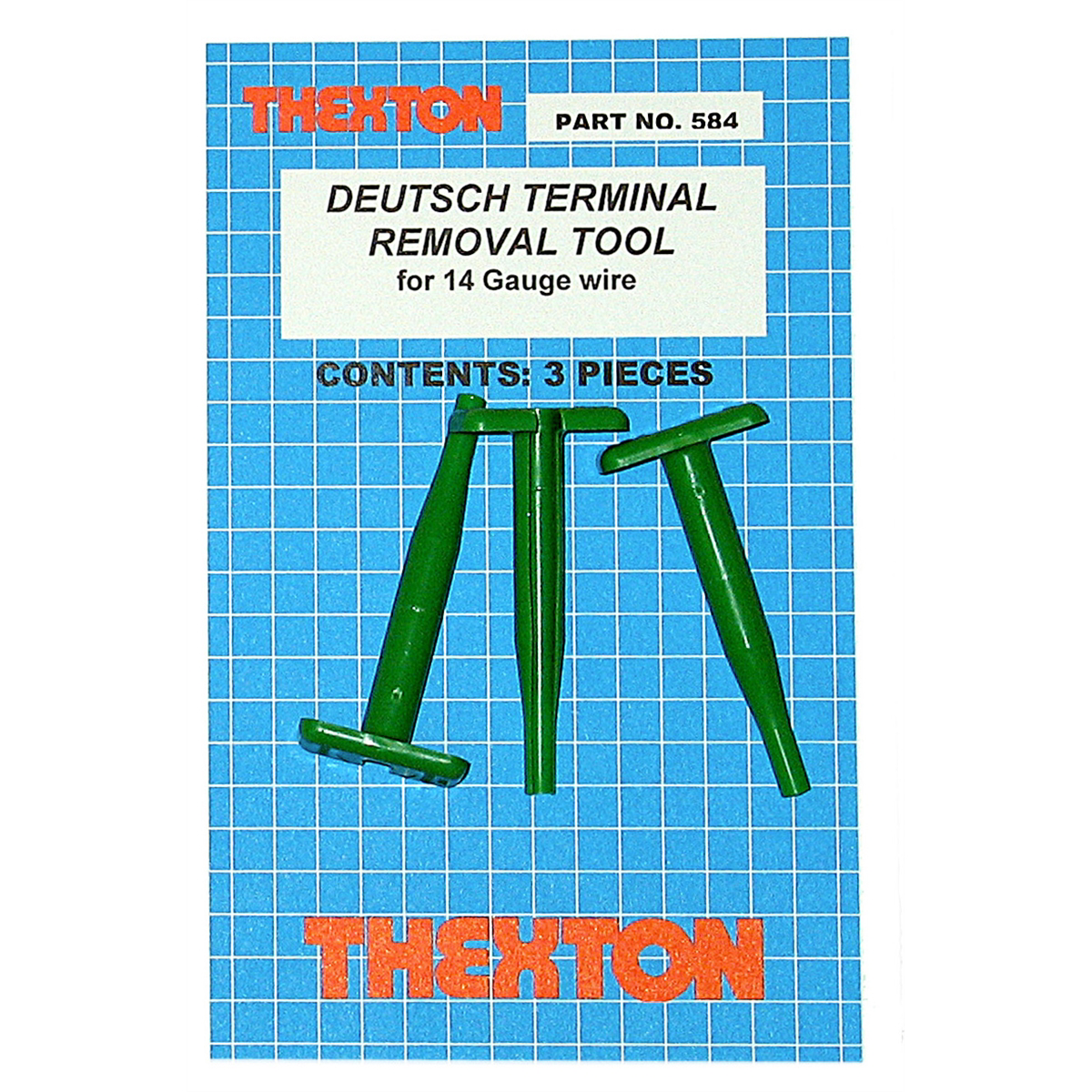 Thexton Deutsch Terminal Removal Tools for 14 gauge wire