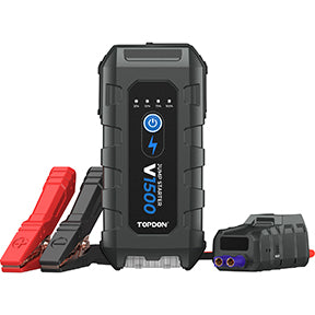 1500A Jump Starter & Booster, Power Bank & Flashlight