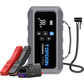 2-in-1 2200 Peak Amp Jump Starter & Tire Inflator