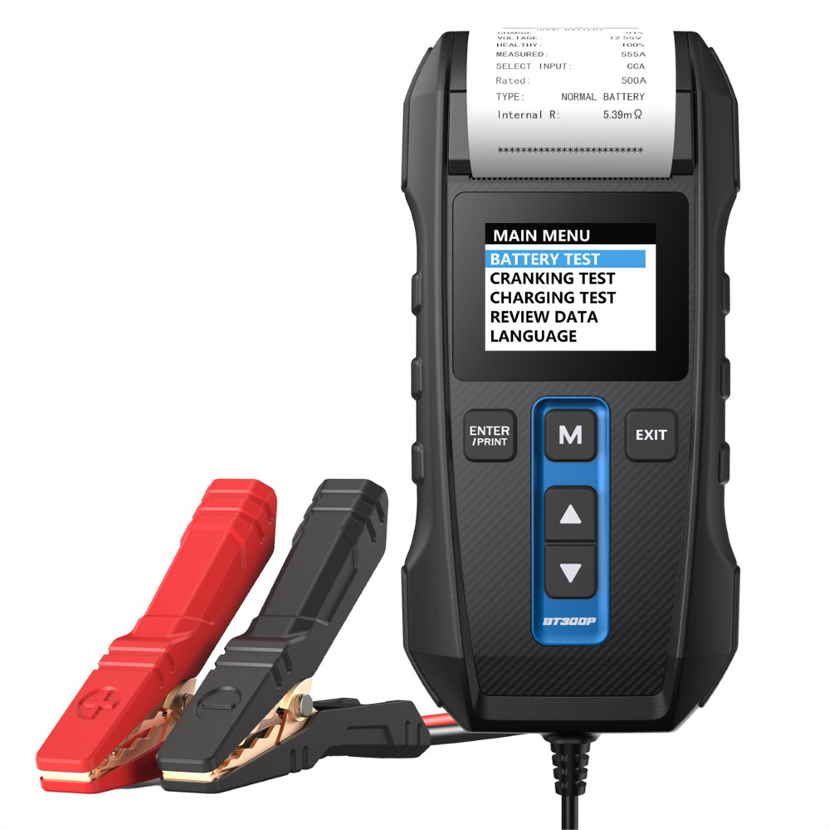 Topdon BT300P - Battery, Charging & Cranking System Tester w/Printer