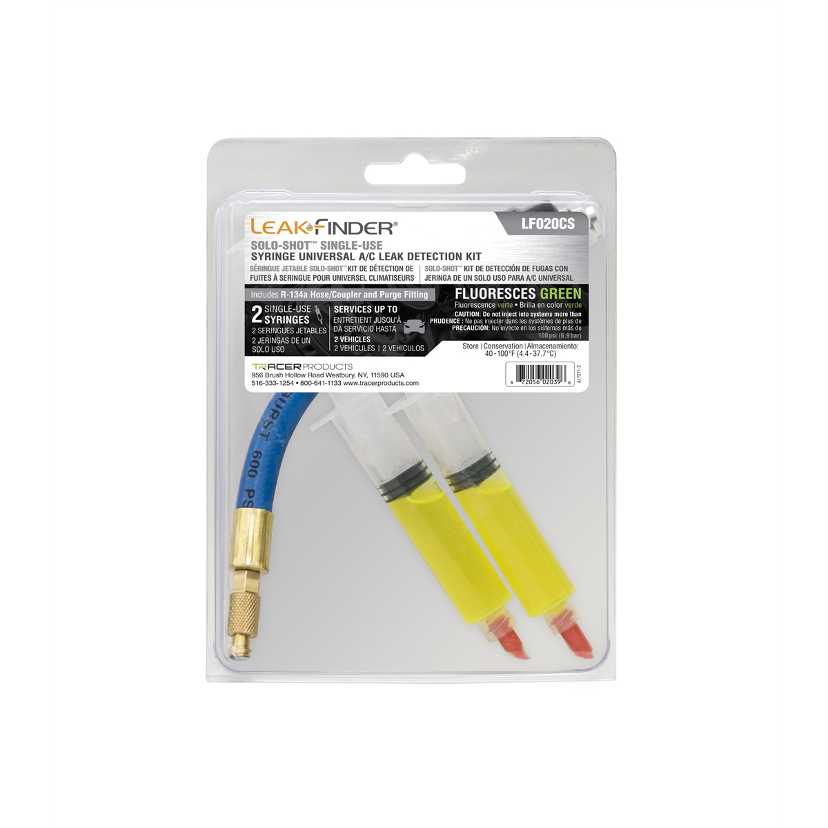 Tracer Products SOLO-SHOT Universal A/C Leak Detection Kit