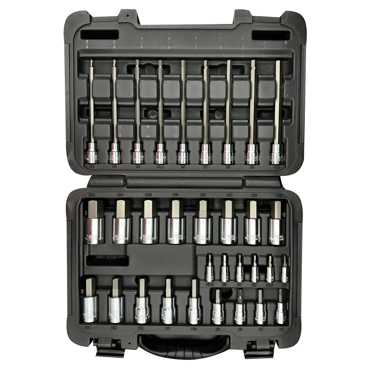 VIM Tools 32 Piece Elite Hex Metric Master Driver Set - S2 Steel