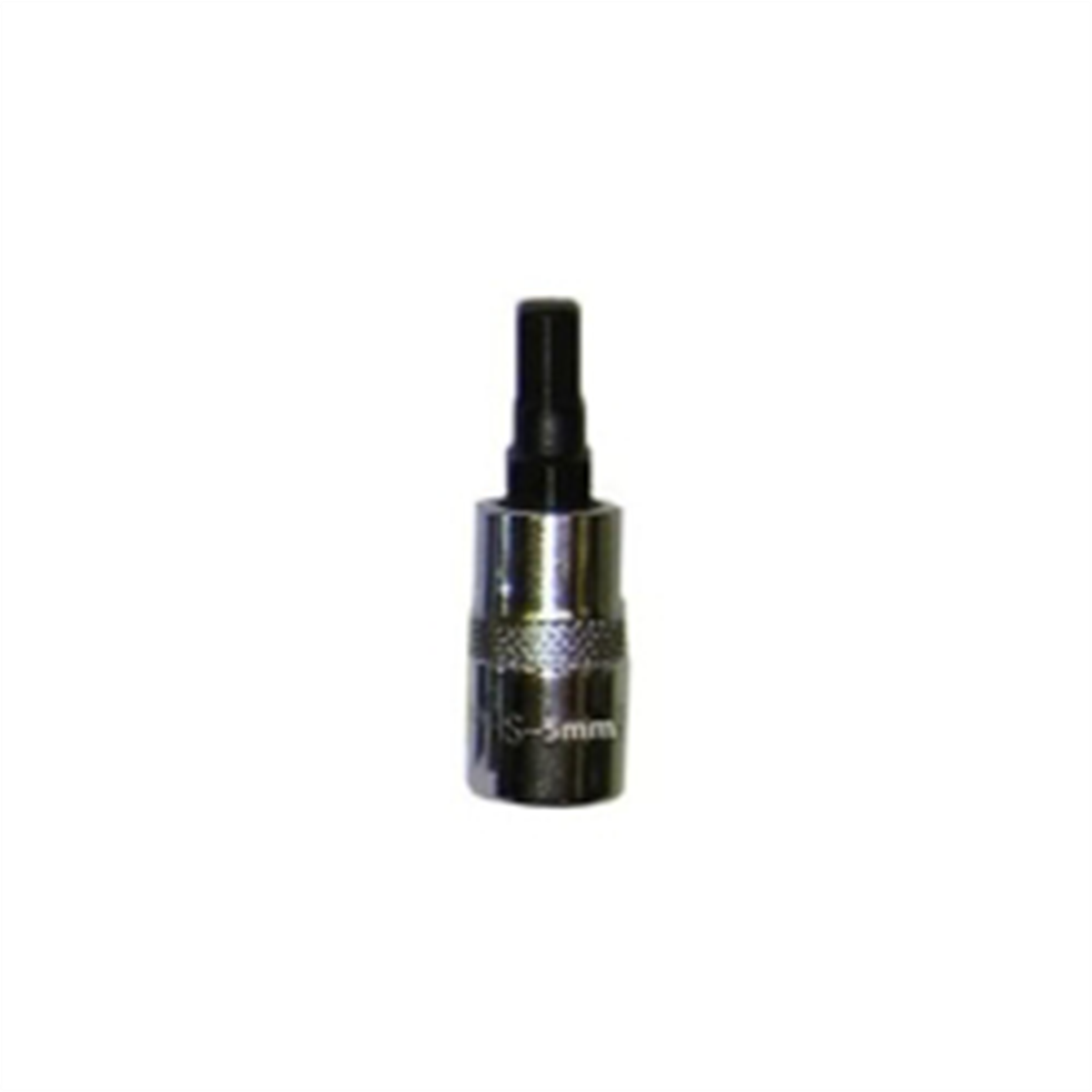 VIM Tools 5 mm Hex Bit, Satin Chrome 1/4 Inch Square Drive Bit Holder