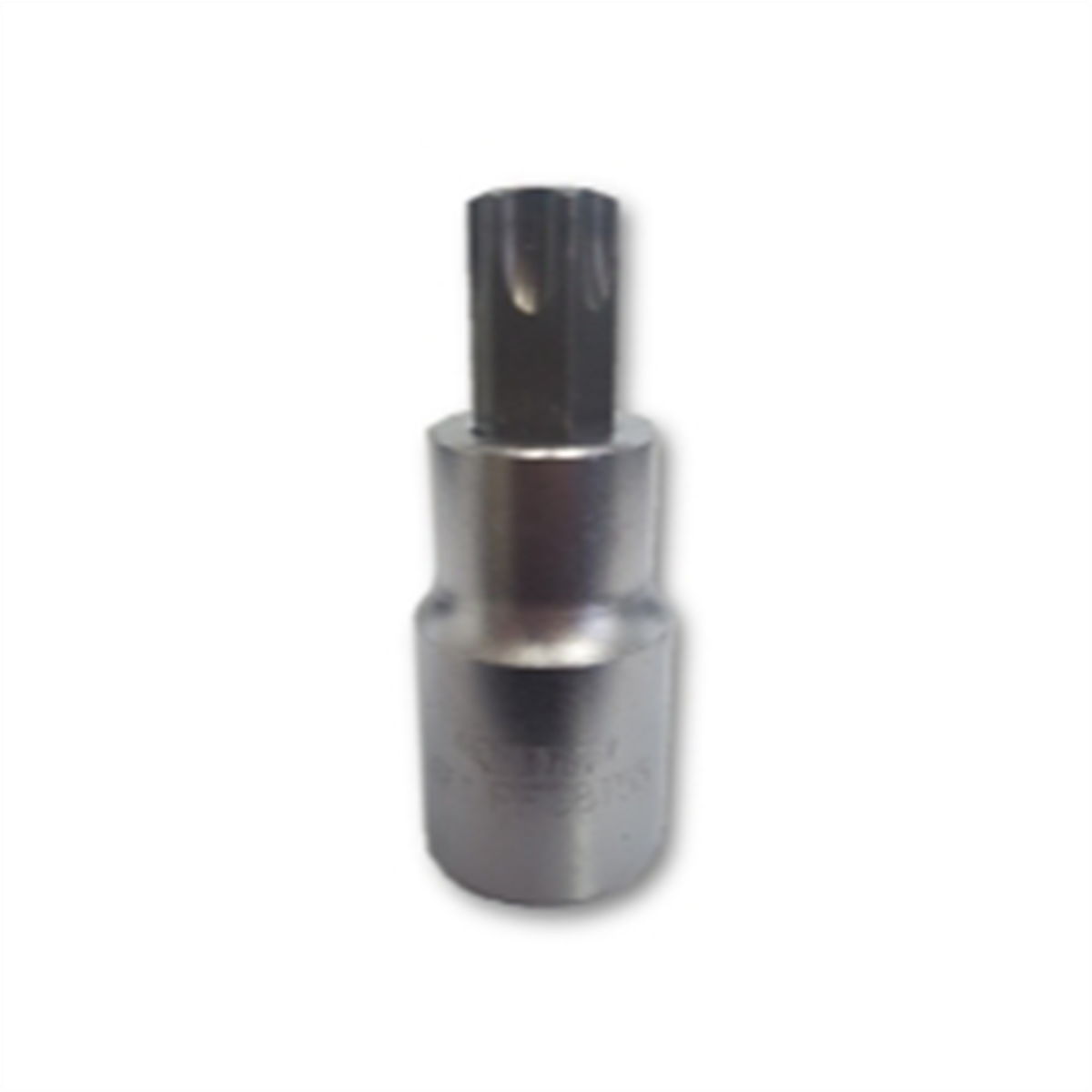 VIM Tools T55 TORX, Gun Metal Gray Bit, Satin Chrome 1/2 Inch Square Drive Bit Holder
