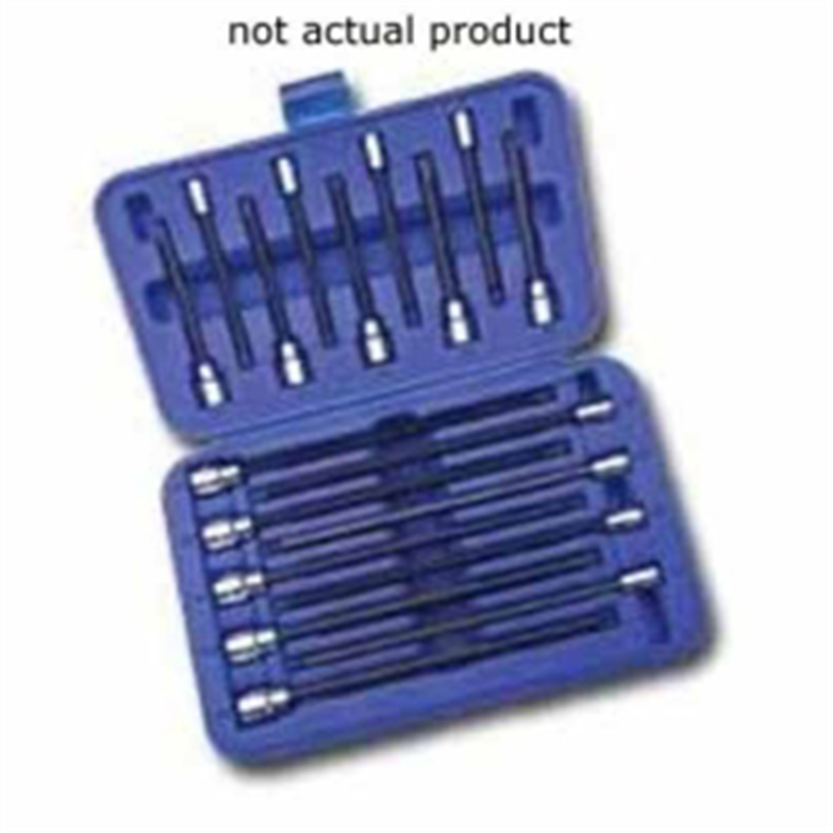 VIM Tools T20 TORX Driver 8 Inch OAL, 1/4 Inch Square Drive Holder