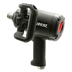 AirCat 1 Inch Low Weight Pistol Impact wrench With 6 Inch Ext. Anvil 2100 ft-lbs
