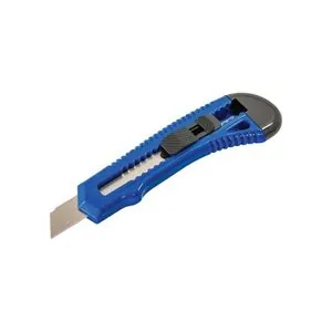 AES Industries 245 Large Snap-Off Blade Utility Knife, ABS Body, Steel Blade