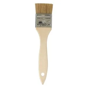AES Industries 608 Detail Brush, 1-1/2 in Brush, Hog, Wood Handle