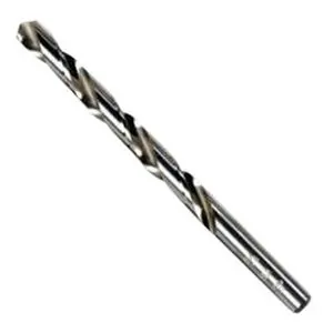 31/64" General Purpose High Speed Steel Fractional Straight Shank Jobber Length Drill Bit, Bulk