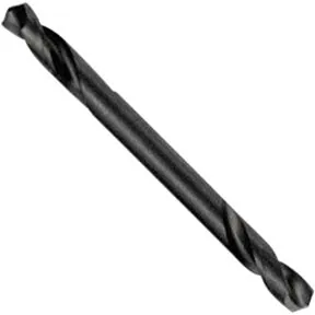 3/16" Double-End Black Oxide Coated High Speed Steel Drill Bit
